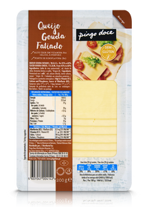 Queijo Gouda Fatiado
