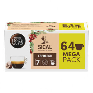 Cápsulas de Café Dolce Gusto Espresso Sical Mega Pack