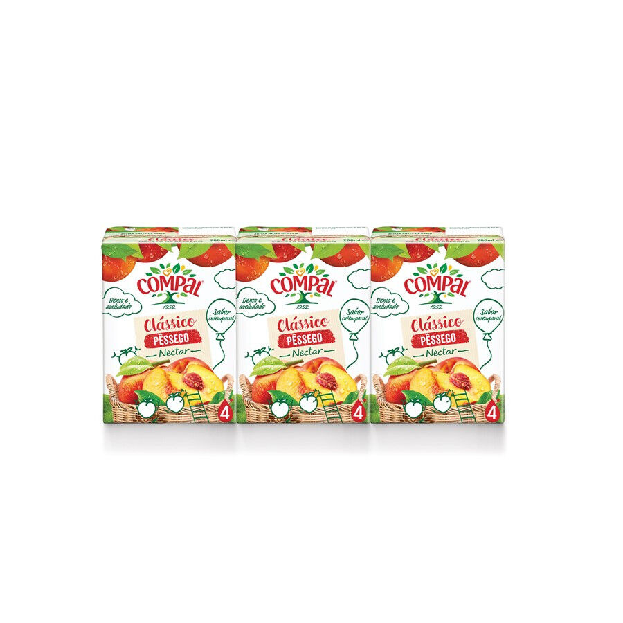 Néctar de Pêssego Pack 3