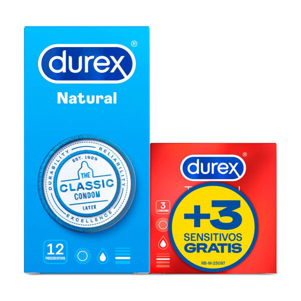 Preservativos Natural Comfort - 12+3