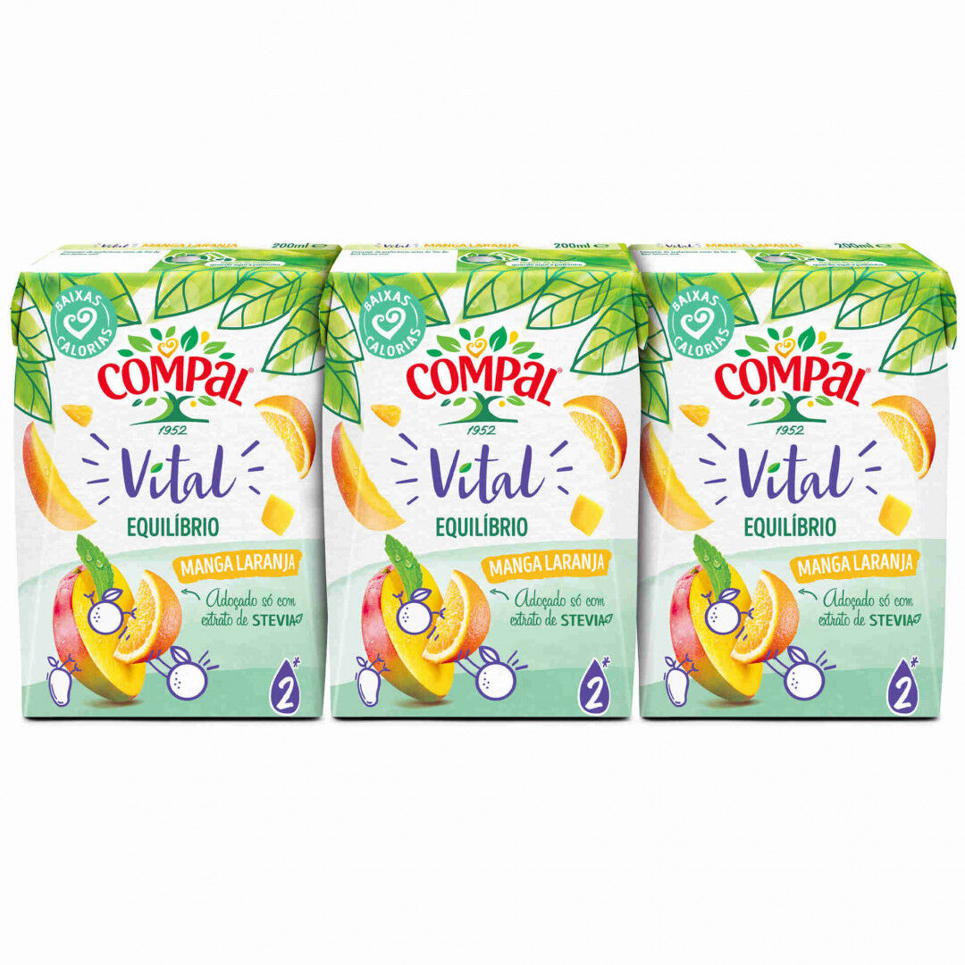 Néctar de Manga e Laranja Pack 3