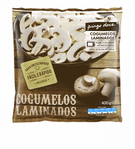 Cogumelos Laminados Congelados