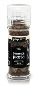 Pimenta Preta com Moinho em Frasco