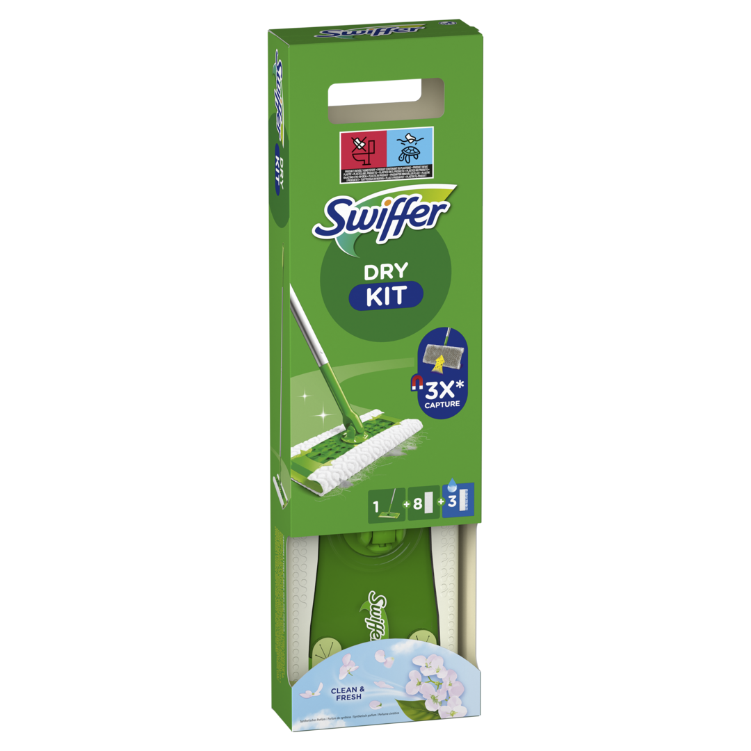 Mopa Kit Duplo Panos Seco e Húmidos