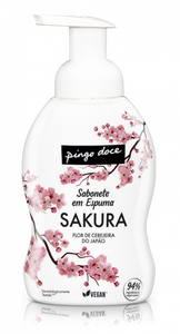 Sabonete Espuma Doseador Sakura