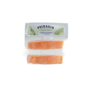 Lombos de Salmão Congelados Embalados