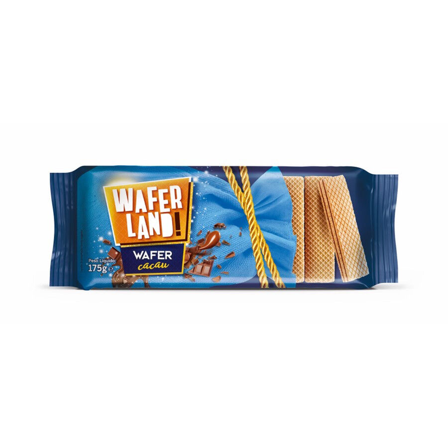Bolachas Wafer Cacau