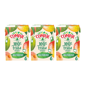 Sumo de 100% Multifrutos Pack 3
