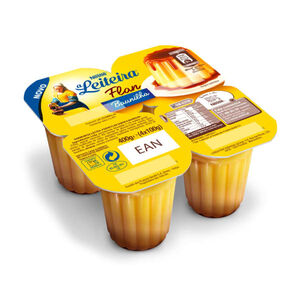 Sobremesa Pudim Flan Pack 4