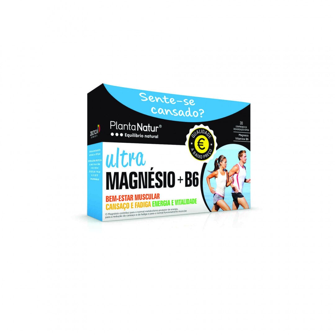 Suplemento Alimentar Ultra Magnésio+B6
