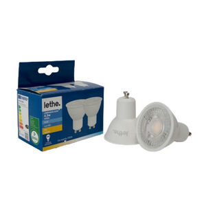 LED GU10 345LM 4,5W 38° LETHE 2UN