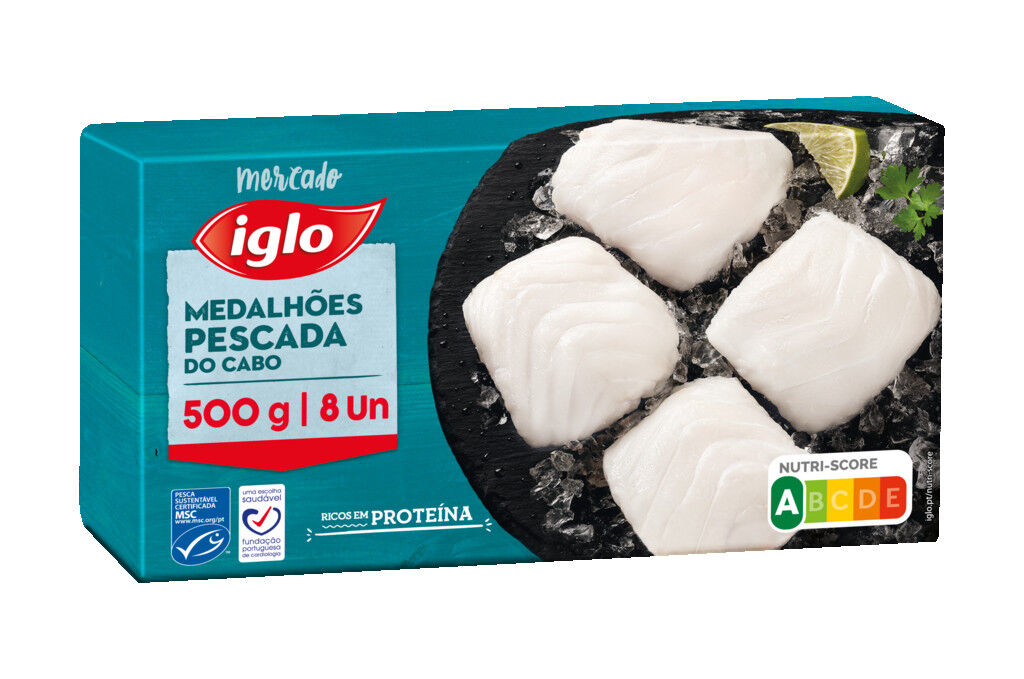 Medalhões de Pescada Congelados
