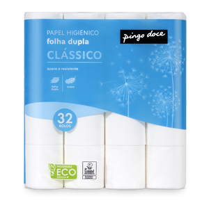 Papel Higiénico 2 Folhas 32 Rolos