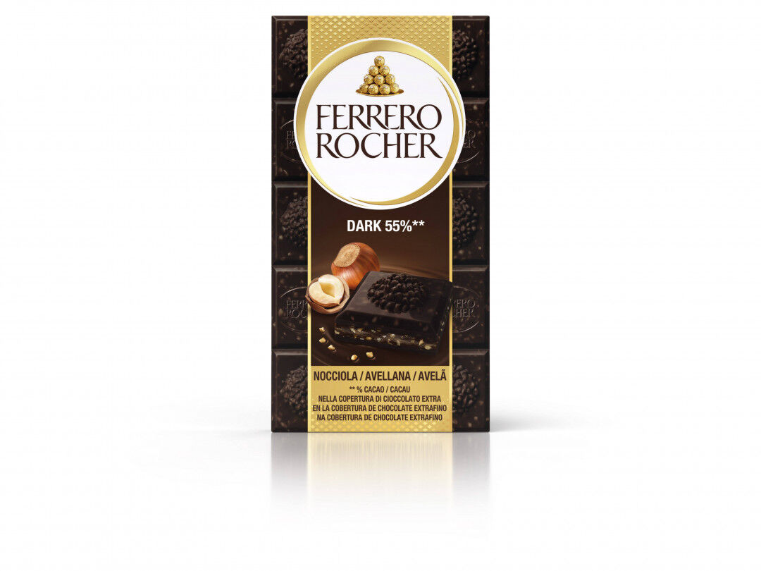 Tablete de Chocolate Negro com Avelã