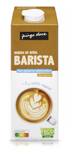 Bebida Vegetal de Aveia Barista sem Açúcar