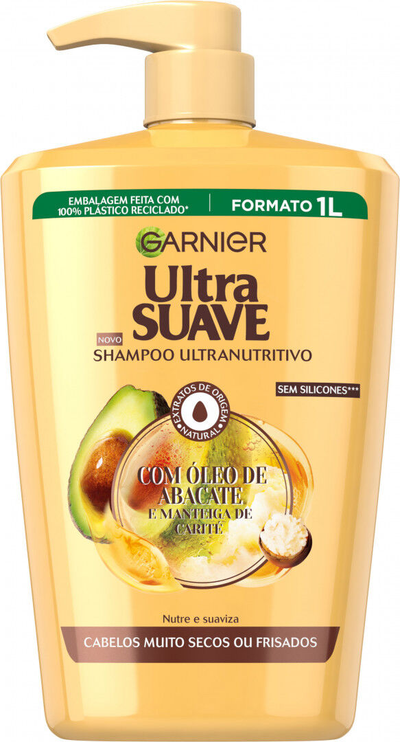 Champô Ultra Suave Abacate e Carité