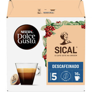Cápsulas de Café Dolce Gusto Sical Descafeinado