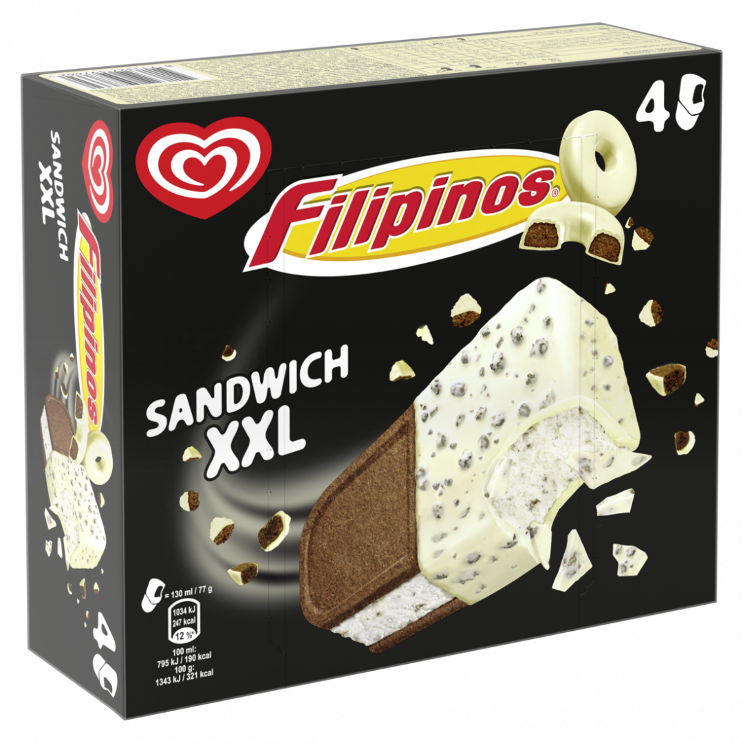 Gelado Sandwich XXL Filipinos