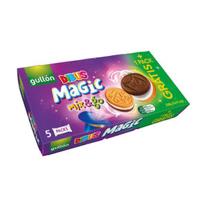 Bolachas Recheadas Magix Mix&Go Dibus Pack 5