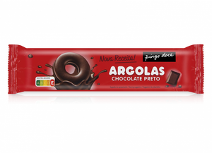 Bolachas Argolas Chocolate Negro