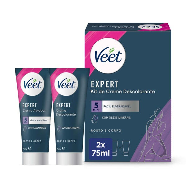 Descolorante de Pelos Para Rosto e Corpo