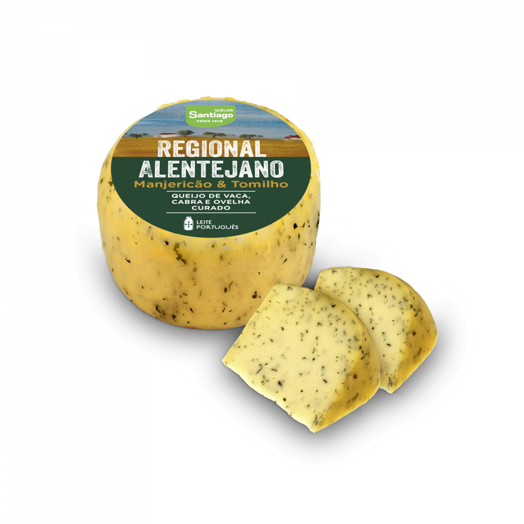 Queijo de Mistura Alentejano com Manjericão