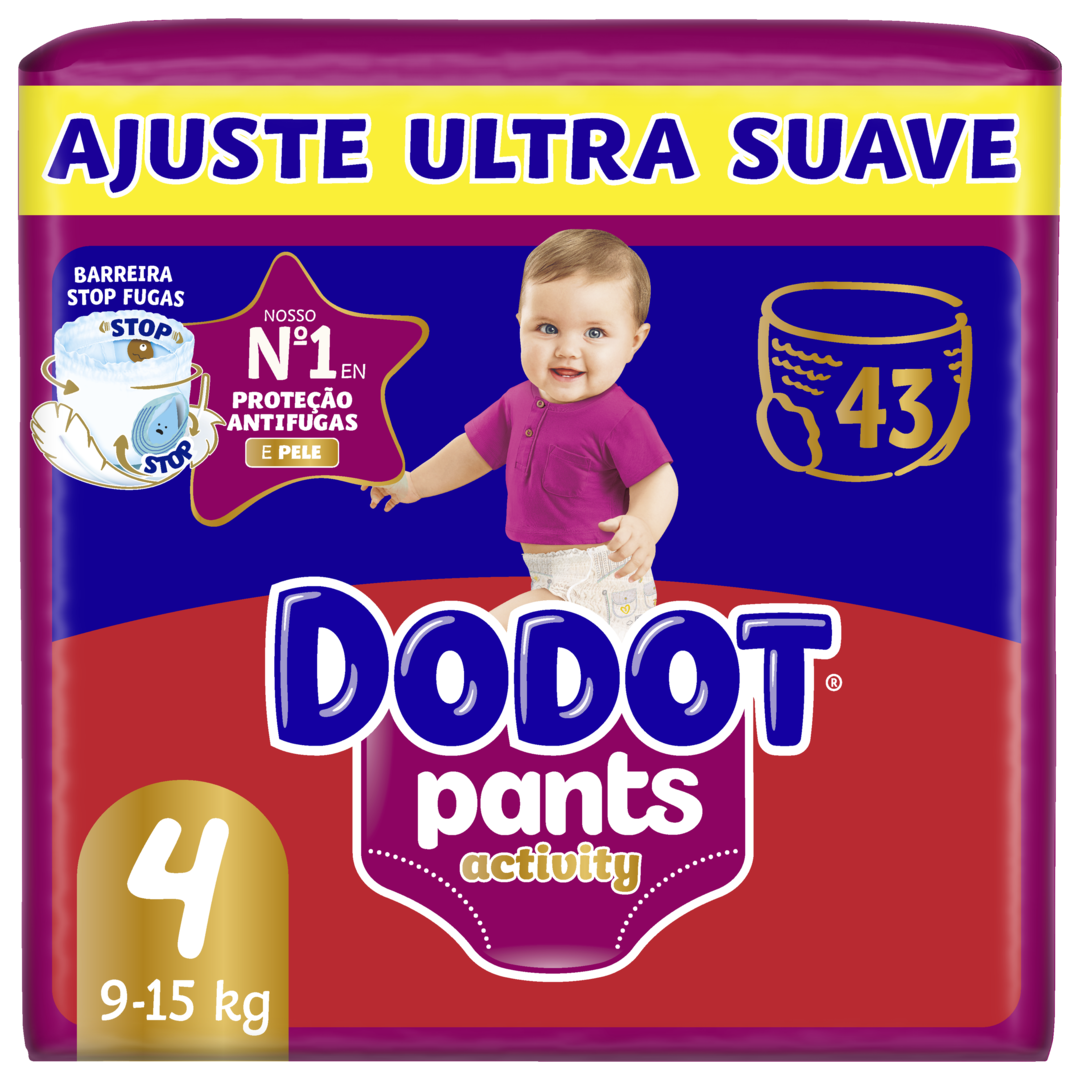 Fraldas Cueca Pants Activity Extra T4 9-15kg