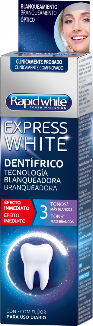 Pasta de Dentes Express White Branqueadora