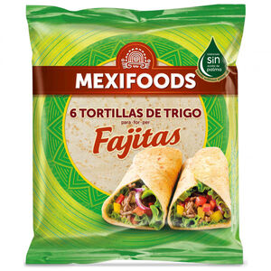 Tortilhas de Trigo para Fajitas