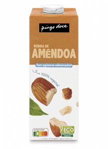 Bebida Vegetal de Amêndoa sem Açúcar
