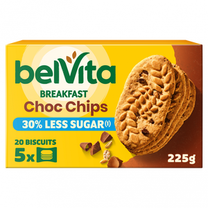Bolachas de Cereais com Pepitas de Chocolate Menos 30% de Açúcar