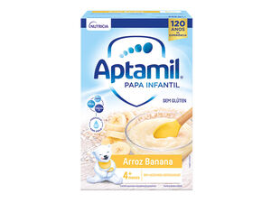 Papa Infantil Farinha Láctea Arroz e Banana