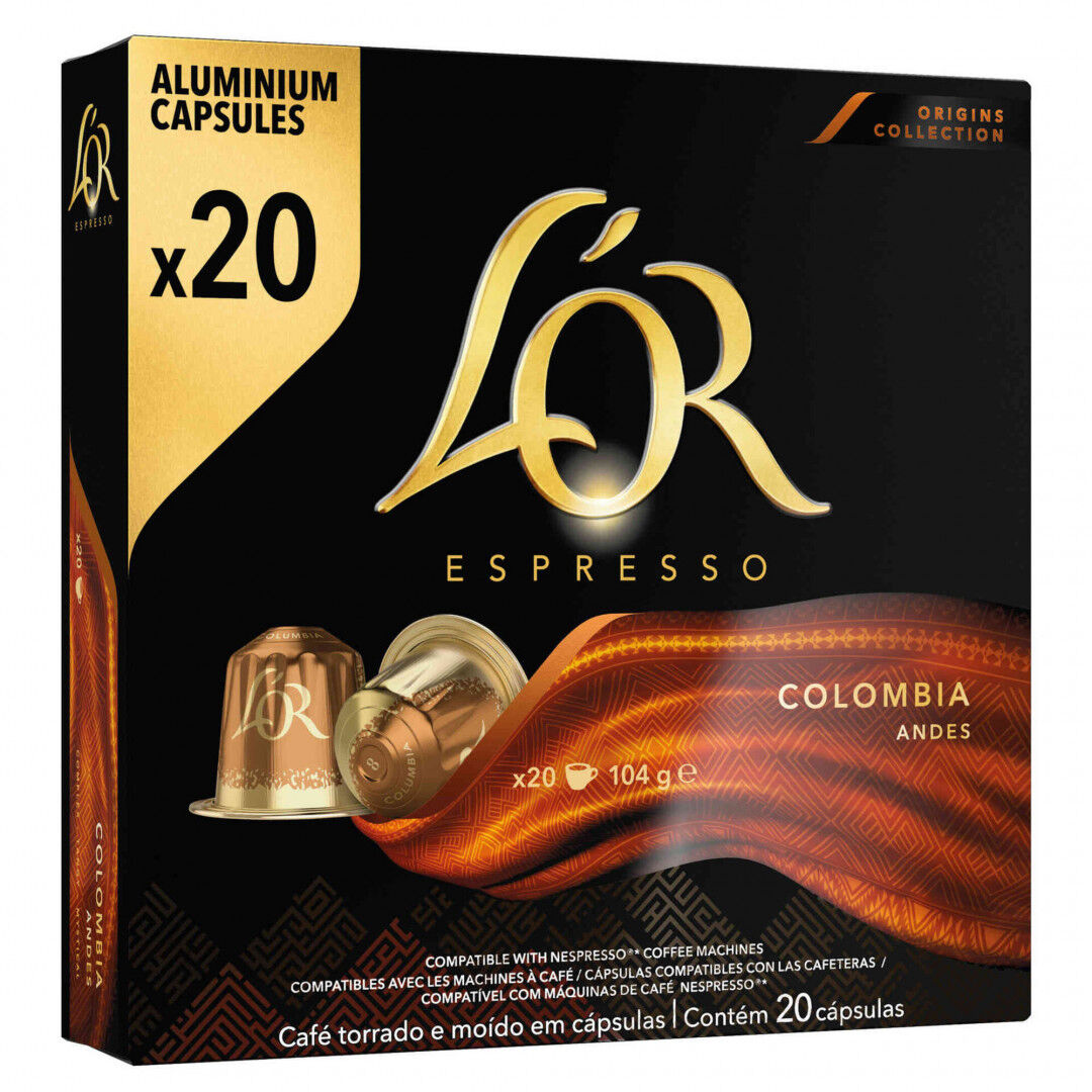 Cápsulas de Café Nespresso Colômbia 20 un