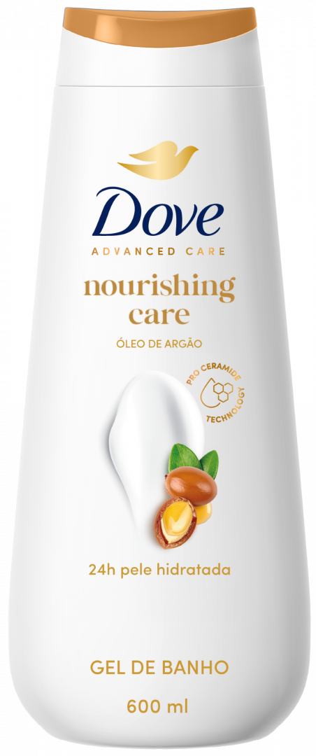 Gel de Banho Advanced Care Nourishing Care Óleo de Argão Dove