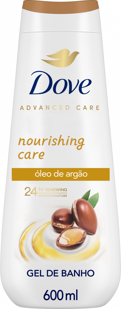 Gel de Banho Advanced Care Nourishing Care Óleo de Argão Dove