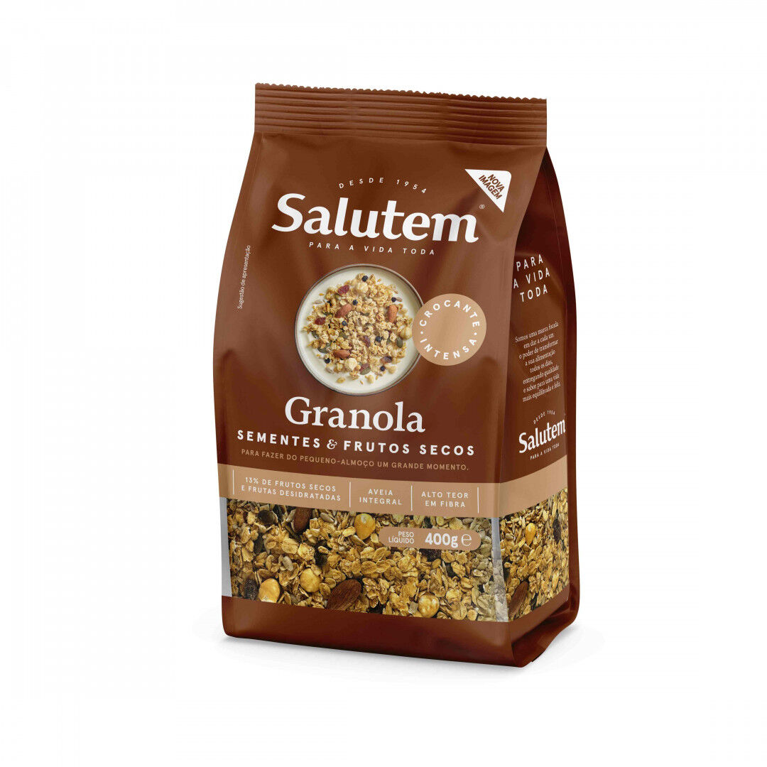 Granola Integral com Sementes e Frutos Secos