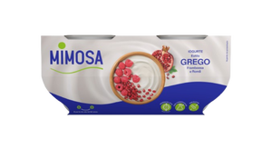 Iogurte Grego Romã e Framboesa Pack 4