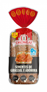 Pão de Forma com Sementes de Girassol e Abóbora