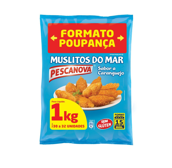 Muslitos do Mar com Sabor a Caranguejo