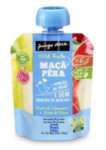 Bolsa de Fruta Maçã e Pêra