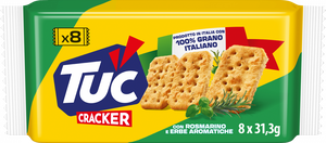 Bolachas Cracker Tuc com Ervas Aromáticas