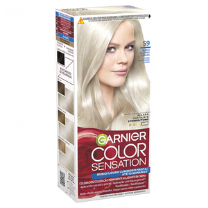 Coloração Color Sensation Louro Platina Cinza S9