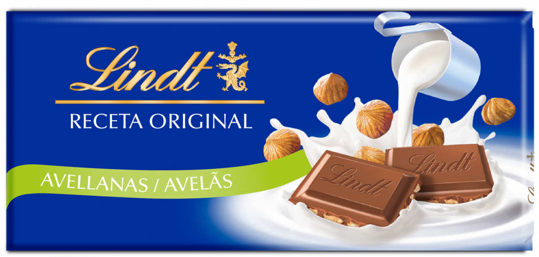 Tablete de Chocolate de Leite Original com Avelãs