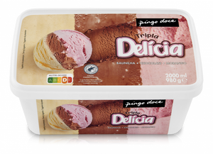 Gelado Tripla Delícia