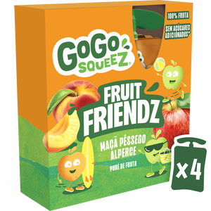Bolsas de Fruta Maçã, Pêssego e Alperce