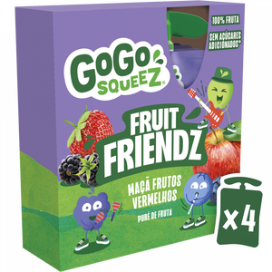 Bolsas de Fruta Maçã e Frutos Vermelhos