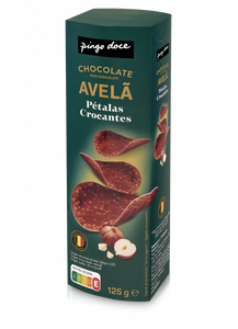 Pétalas de Chocolate e Avelã