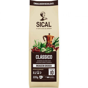 Café Moído Moagem Grossa Clássico