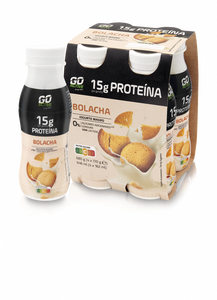 Iogurte Líquido Proteína Bolacha Pack 4