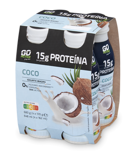 Iogurte Líquido Proteína Coco Pack 4